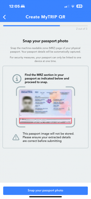 *已签发* 柔:新闻:为QR码通关做准备 教你如何申请“MyTRIP”二维码