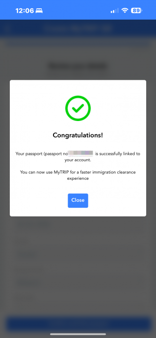 *已签发* 柔:新闻:为QR码通关做准备 教你如何申请“MyTRIP”二维码