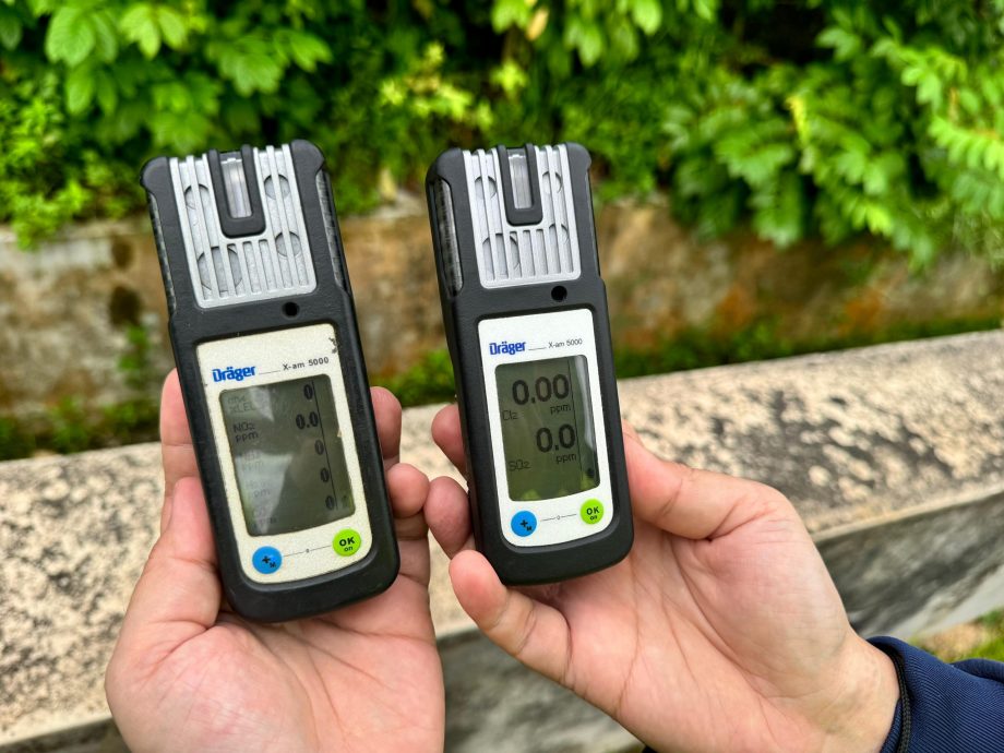 *已签发* 柔:林添顺:火灾周围空气监测读数令人满意