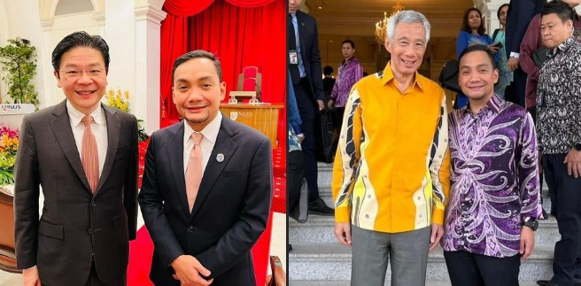 *已签发*全国:柔州务大臣恭贺黄循财就任新加坡第四任总理