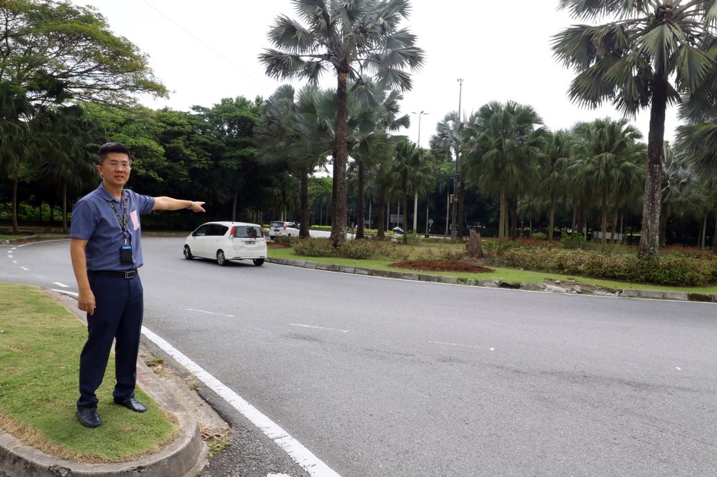 *已签发*柔:【民生特工队】:依城行政中心2交通圈隐藏危险,居民敦促当局改善,免再有意外发生