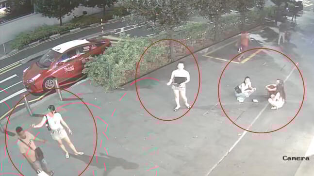 *已签发*柔:狮城二三事:豪杰大厦外吹‘春风’又见艳女站街拉客