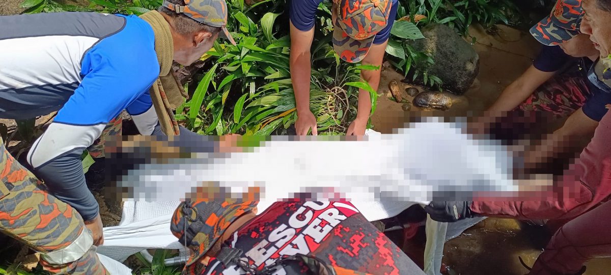 已签发/已审(大北马)瀑布野餐找蚯蚓钓鱼,男子潜水溺亡!