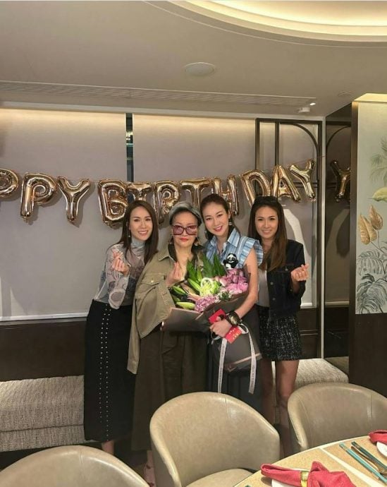 庄思敏庆44岁生日 杨明眼睛肿胀似被打