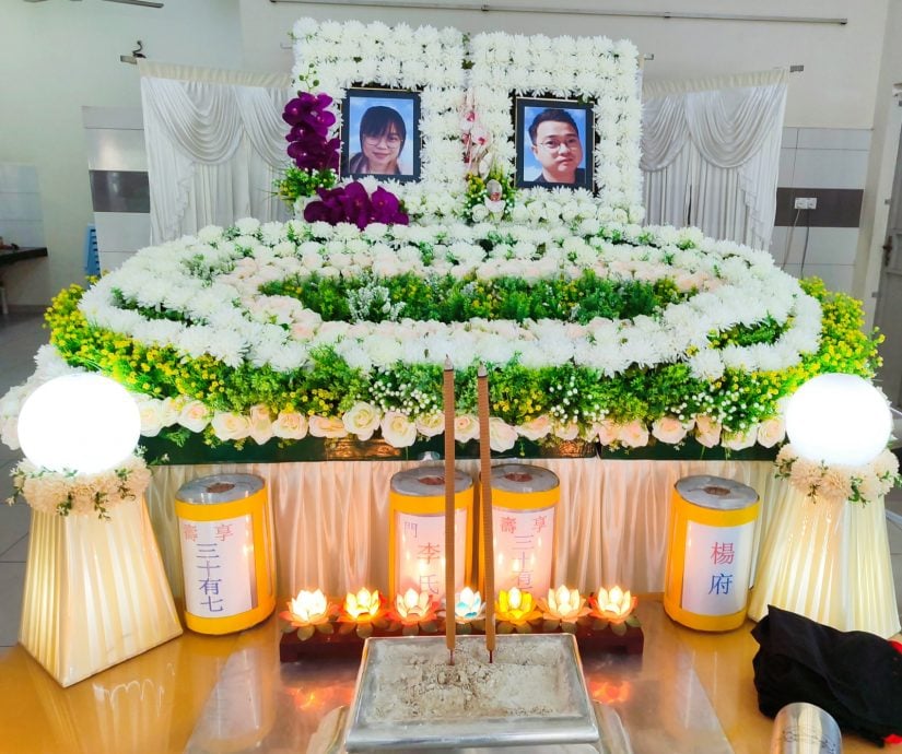 情侣车祸同时身亡 澋䦅雪莹同堂治丧