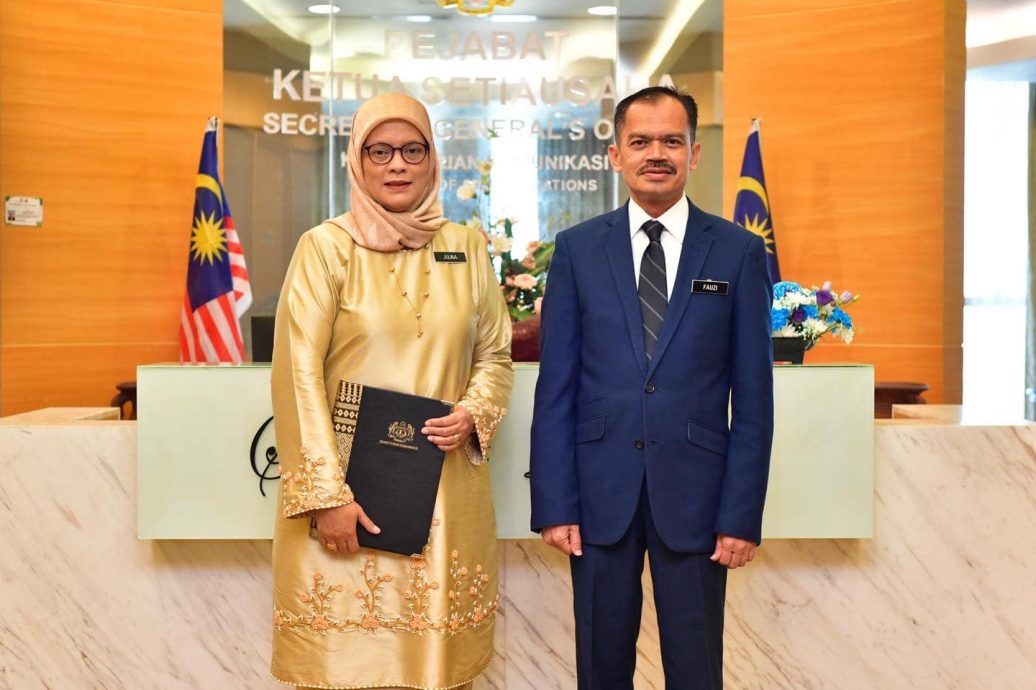 新闻局副总监祖丽娜升正成为史上第2位女总监