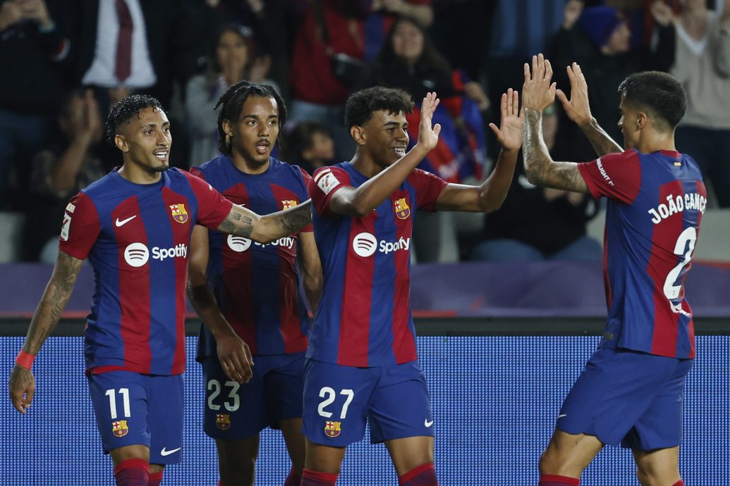 本季双杀索赛德  巴塞重返榜眼