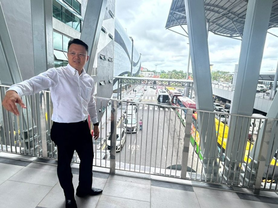 杨顺兴:正加强附加安全措施 槟机场天桥下月启用