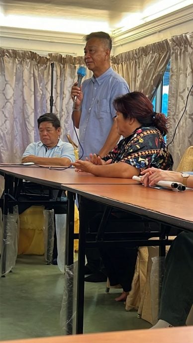 森州与雪州梁氏宗亲会联访关丹梁氏宗亲会,在林明山顶小息馆交流。