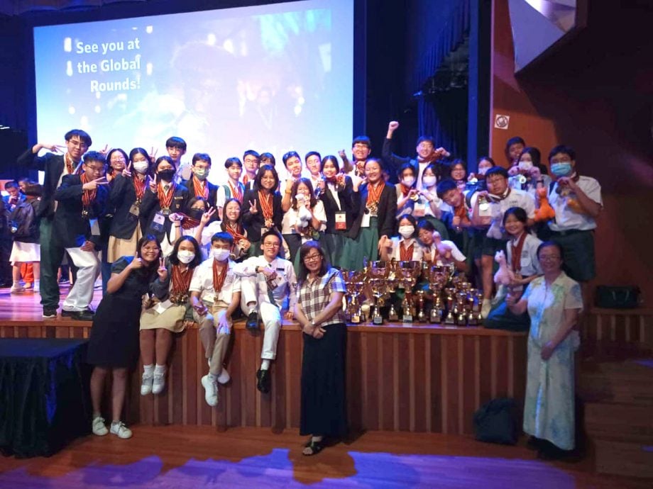 槟赛圈夺338奖牌 韩中扬威世界学者杯