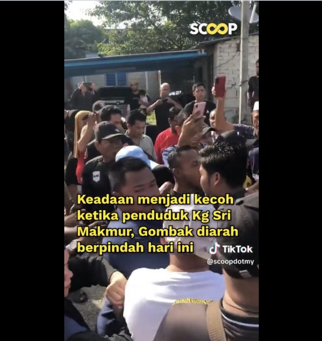 没在期限内搬迁 甘榜斯里马慕居民含泪看家园被毁