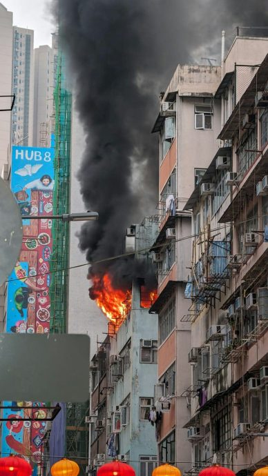 港庙街唐楼起火传爆炸声 警列纵火案调查