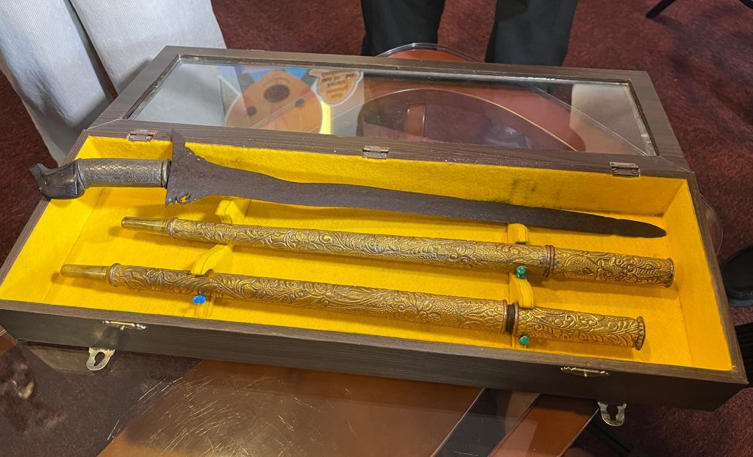 甲州政府获汉都亚后裔借出古物参展