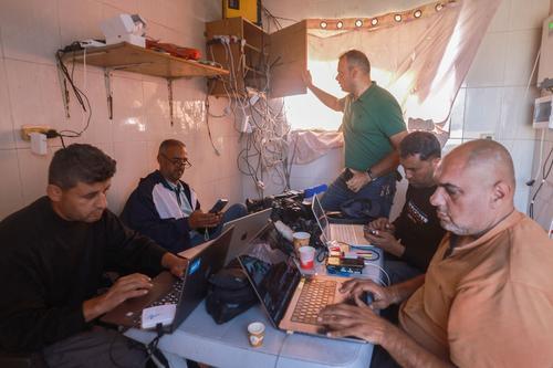 看世界)报道战争牺牲至巨 联合国表彰全体巴勒斯坦记者