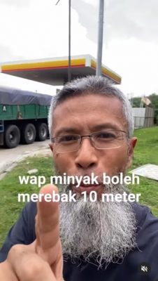 视频|油气可扩散10公尺远 “油站外煮食可瞬间引燃!”