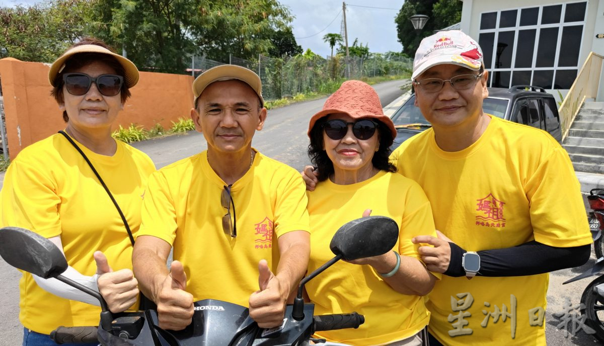 邦咯海南会馆天后宫庆妈祖诞 上百船参与海巡活动