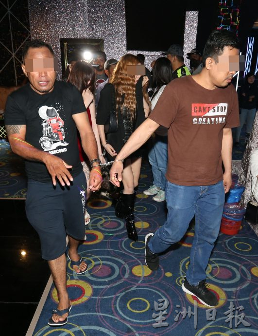 霹移民局展开“震荡”取缔行动 捕37非法外籍男女