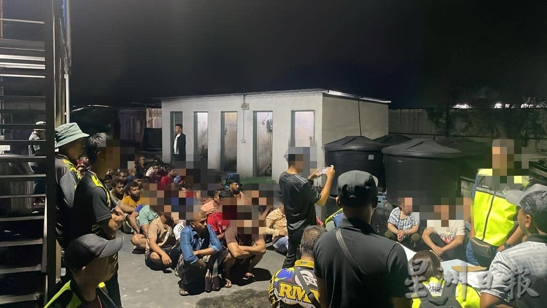 霹移民局执法行动 4地点捕42非法外劳