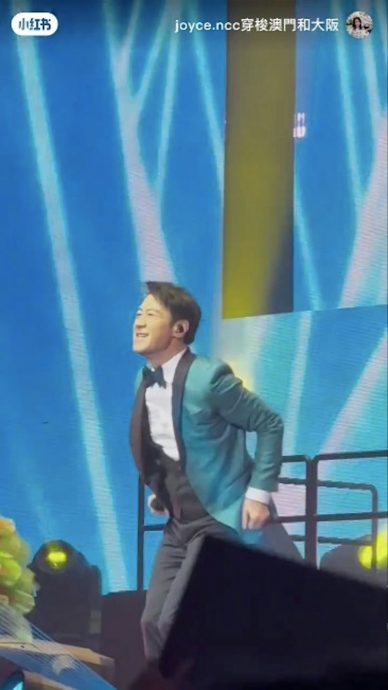 黎明开唱难得跳舞　网民：和撞鬼一样讲缘分