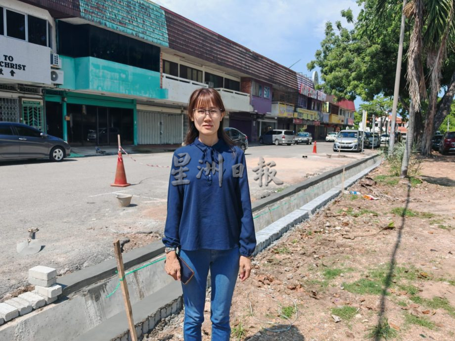 (古城封面主文)哥打拉沙马那沟渠老旧,市政厅拨款5万重建3区沟渠