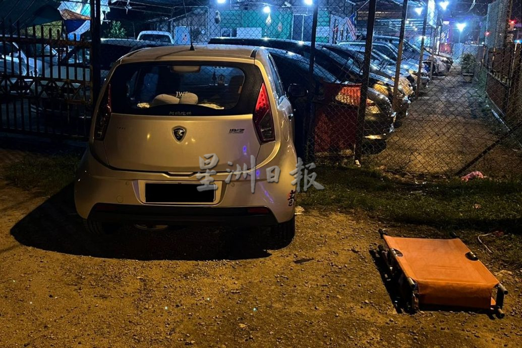 (古城版)华裔妇女驾车返家途中车祸惨死现场