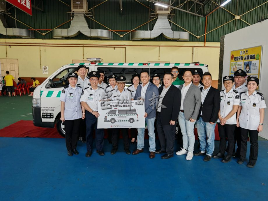 (古城第五版主文)玛琳联队39届队庆,办羽球赛推广有益身心活动及捐血运动筹获76包血浆