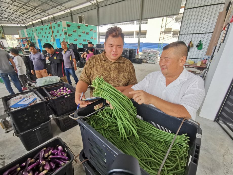 (大北马)个人投资,槟城最大型一站式蔬果零售批发巴刹投入营运