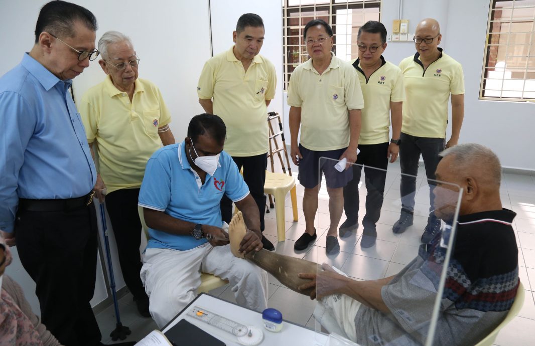 (大北马)免费装置义肢活动