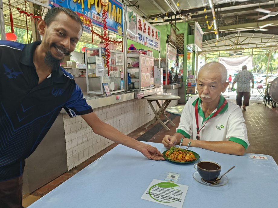 (大北马)峇都兰樟小贩中心绿色环保政策开跑 垃圾量骤减50%
