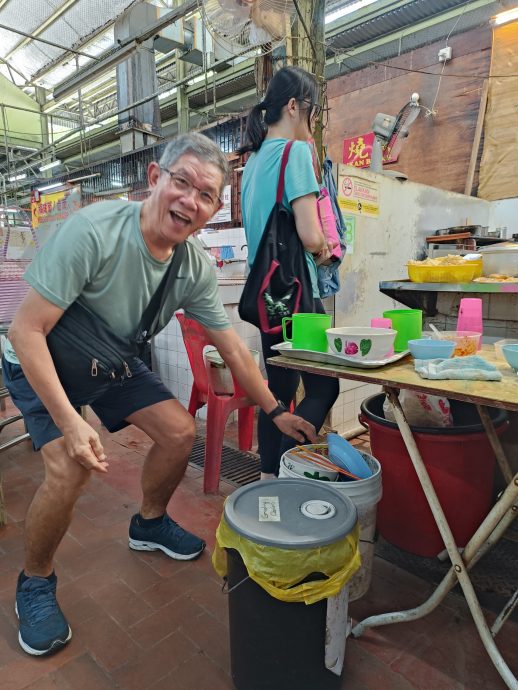 (大北马)峇都兰樟小贩中心绿色环保政策开跑 垃圾量骤减50%