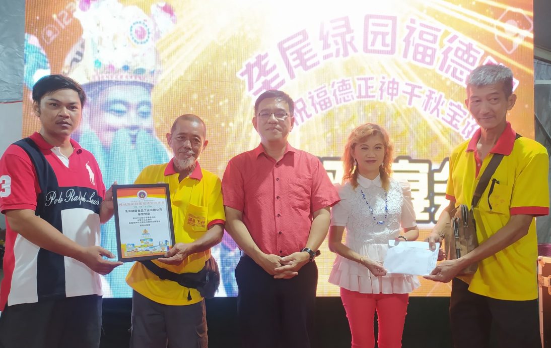 （大北马）黄汉伟：过去数晚有降雨，亚依淡水坝水位回升