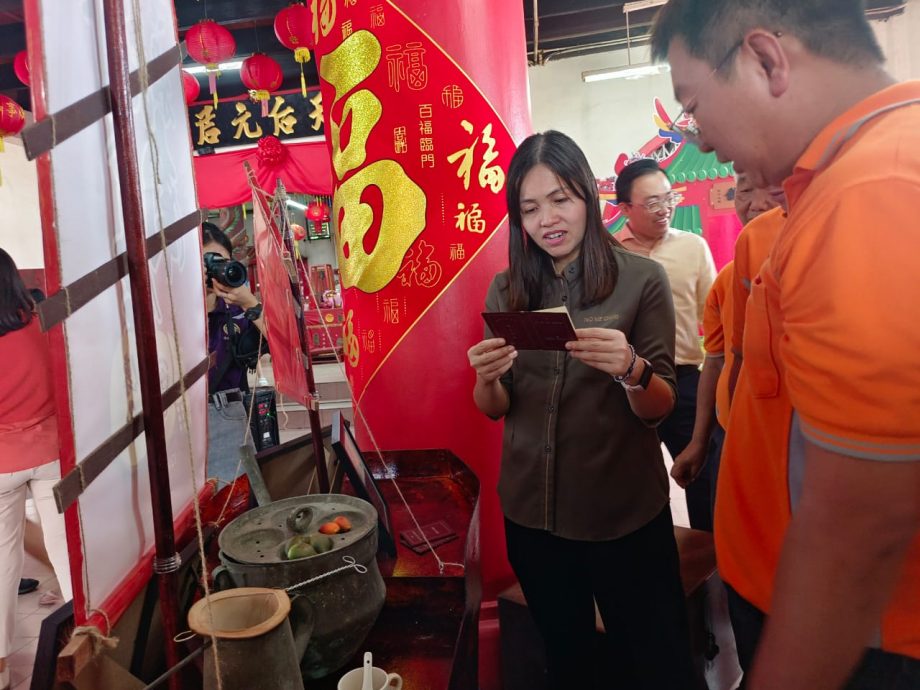 (已签发)柔:古来海南会馆推介百年历史走廊 介绍会馆历史与历程