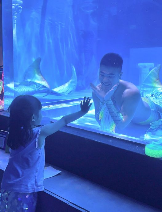 (已签发)柔:狮城二三事:台湾赴狮城表演 “人鱼”称遭欠薪