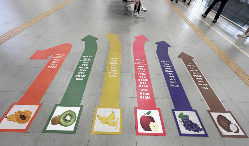 (已签发)柔:狮城二三事:巴士同号不同路线 看水果糕点搭对车