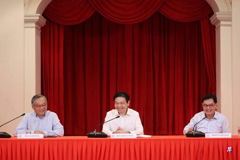 (已签发)柔:狮城二三事:李显龙递呈辞 黄循财委任颜金勇和王瑞杰为副总理