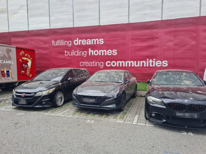 （已签发）柔：狮城二三事：水泥石块从天降　砸中1人3车