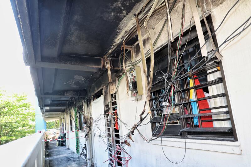 (已签发)柔:狮城二三事:组屋夺命火 疑先发现火患 死者舍身救妻母