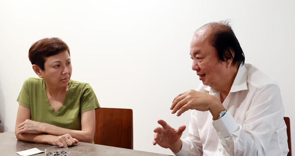 (已签发)柔:狮城二三事:艺人刘心玲抗癌 翁俊民捐10万新元打气