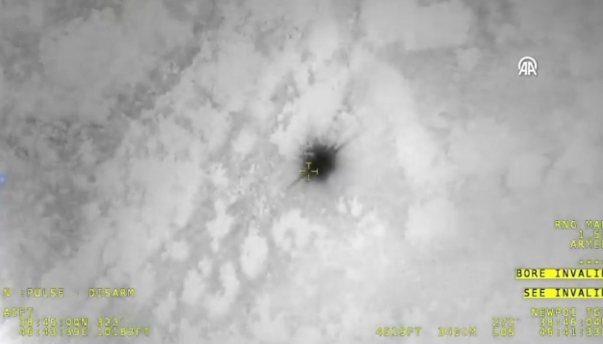 (视频)土耳其无人机据报探测到热源 疑为直升机残骸