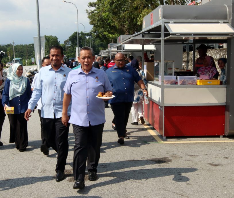 NS芙蓉/设187 MyKiosk摊位 森大臣吁小贩遵守条规