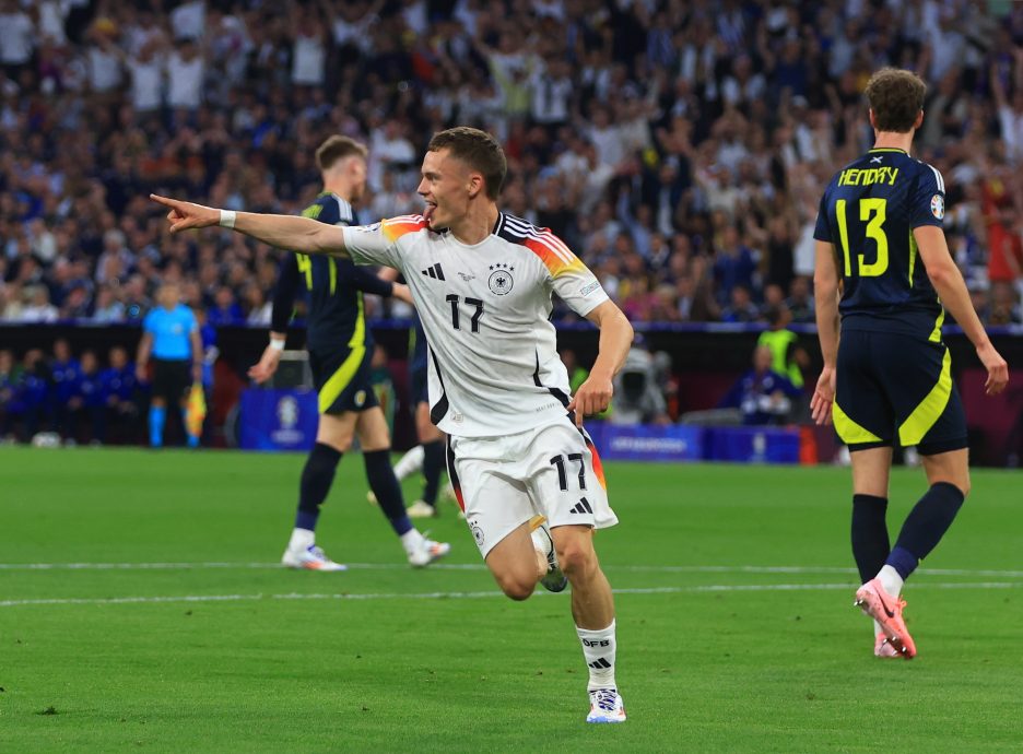 2024年欧洲杯足球赛| 揭幕战5比1屠杀苏格兰  德国刷最大胜利纪录