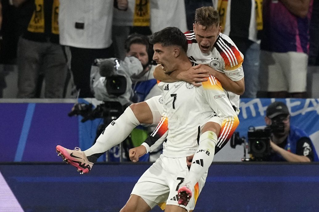 2024年欧洲杯足球赛| 揭幕战5比1屠杀苏格兰  德国刷最大胜利纪录