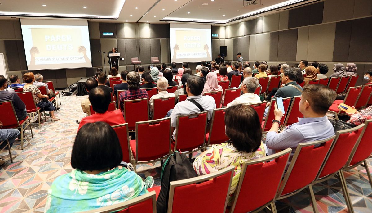 213投资者入禀民事诉讼 向吴焕华及19造提吿