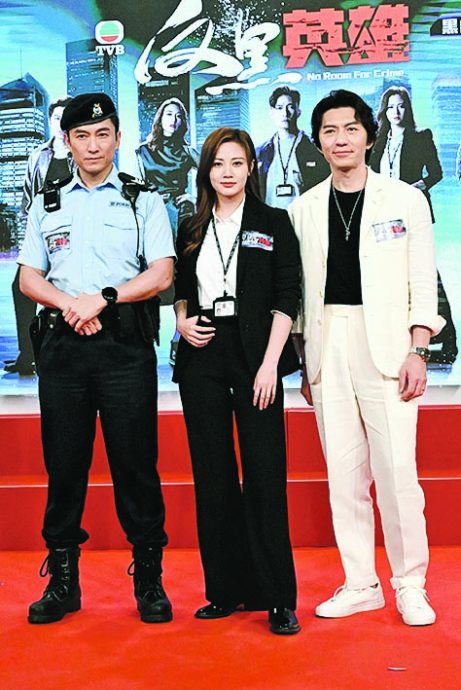 3层楼高滑下亲上阵 陈山聪拍《反黑英雄》克服畏高