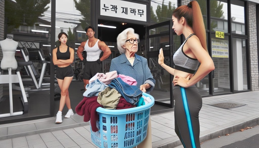 “在厕所洗衣还骚扰美眉” 韩健身房禁“大妈”网笑翻