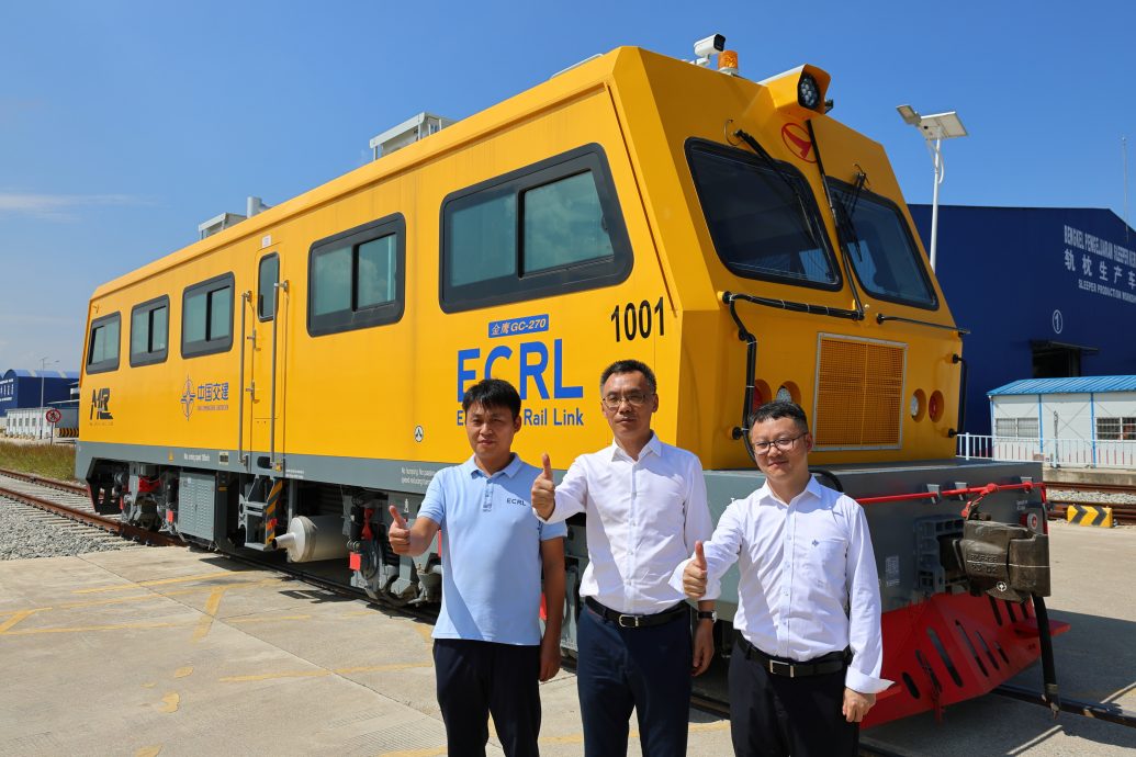 东铁第二阶段铺轨完成,今年料完成300公里铁轨线路。