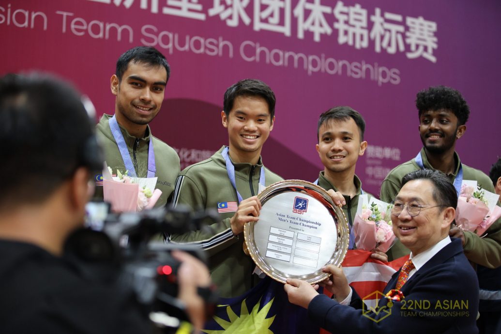 亚洲壁球锦标赛|再次包揽男女团冠军 大马第4度双喜临门