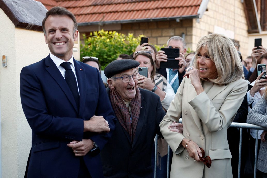 俄乌战争阴影下 马克龙赞诺曼底登陆“牺牲精神”