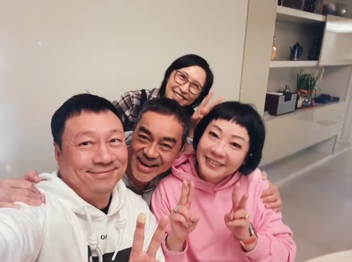 偕郭蔼明与小孩合照惹网叹 刘青云曾揭不生育原因