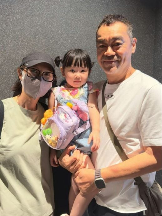 偕郭蔼明与小孩合照惹网叹 刘青云曾揭不生育原因